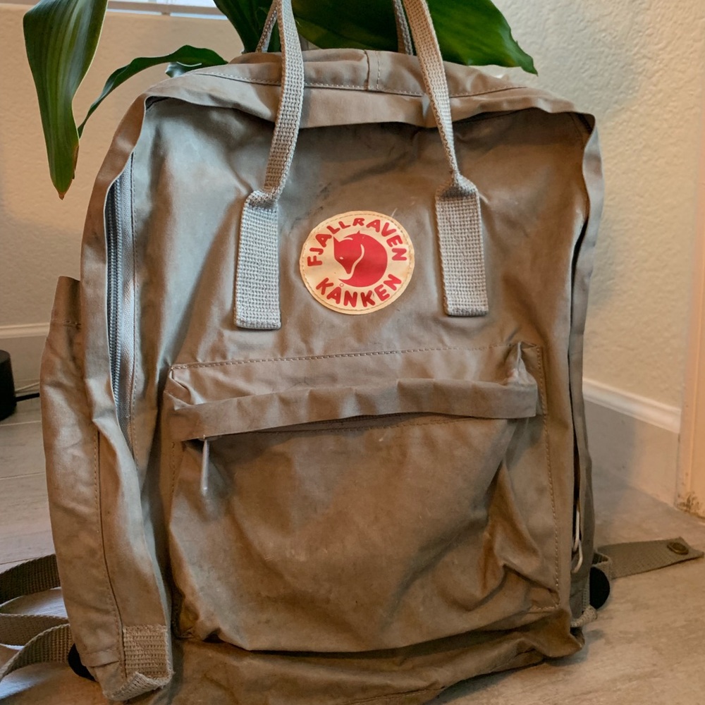 Fjallraven Kanken Grey Backpack